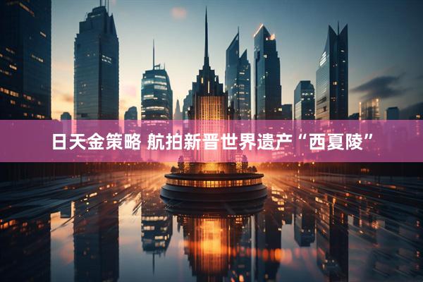 日天金策略 航拍新晋世界遗产“西夏陵”